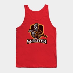 Battle ground shooter Tank Top